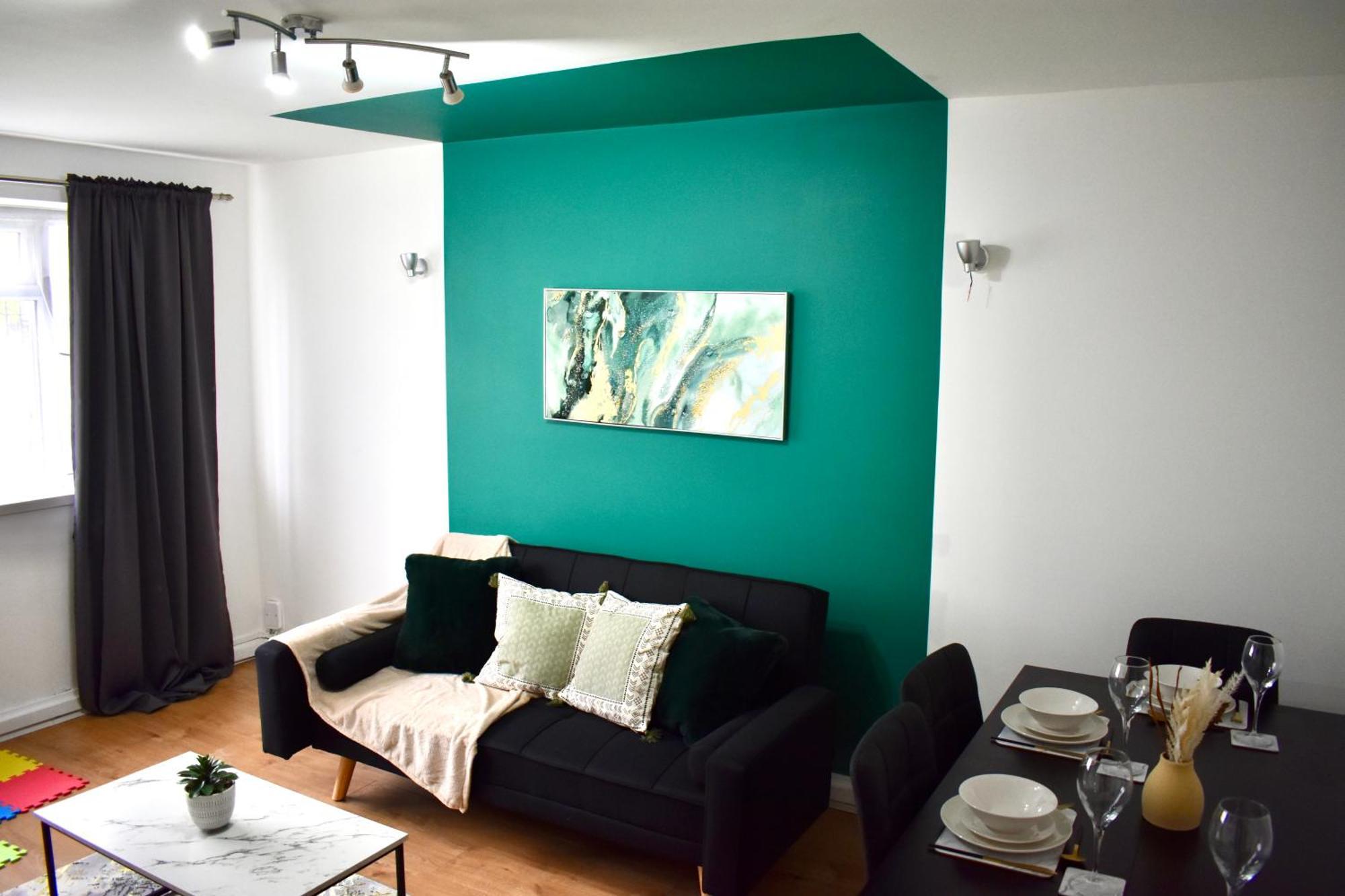 Luxury 2 Bedroom Apartment, Parking, Few Minutes Walk From Wembley Stadium 伦敦 外观 照片